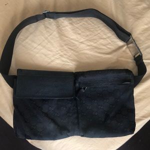 Gucci GG pattern belt bag